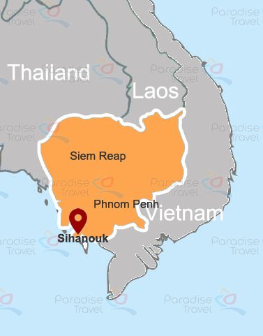 Sihanoukville location map