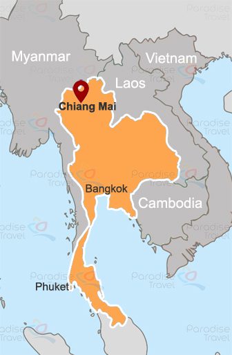Chiang Mai location map
