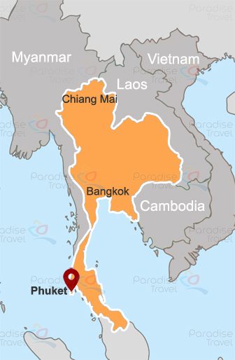 Phuket location map