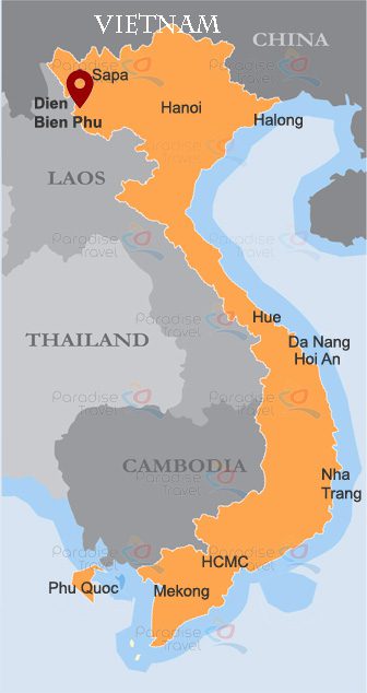 Dien Bien location map