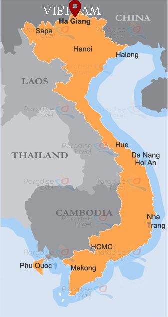 Ha Giang location map