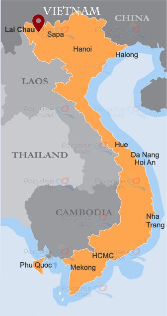 Lai Chau Location Map