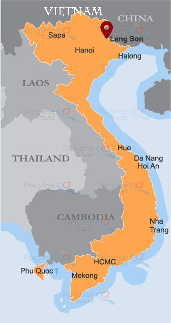 Lang Son Location Map