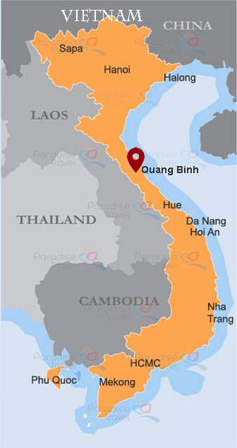 Quang Binh  Location Map