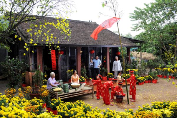 Tet, Vietnamese traditional new year is the most important holiday in Vietnam